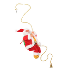 Décoration électrique en forme de Père Noël qui escalade