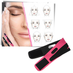 Mentonnière élastique pour le lifting du visage