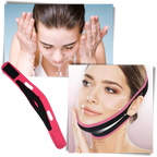 Mentonnière élastique pour le lifting du visage