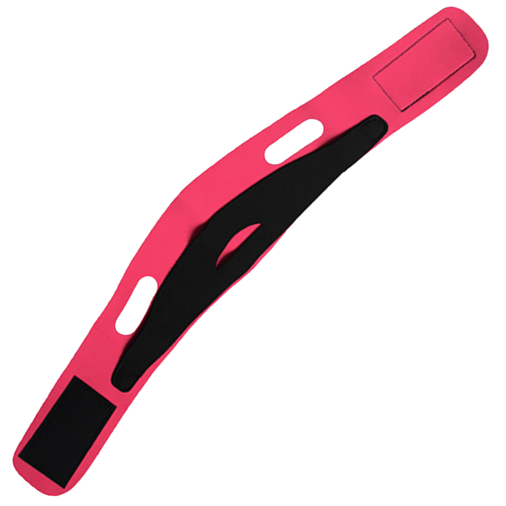 Mentonnière élastique pour le lifting du visage