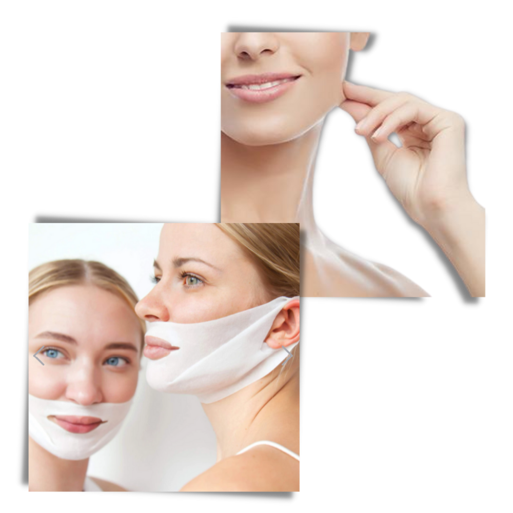 Masque liftant et amincissant pour le visage