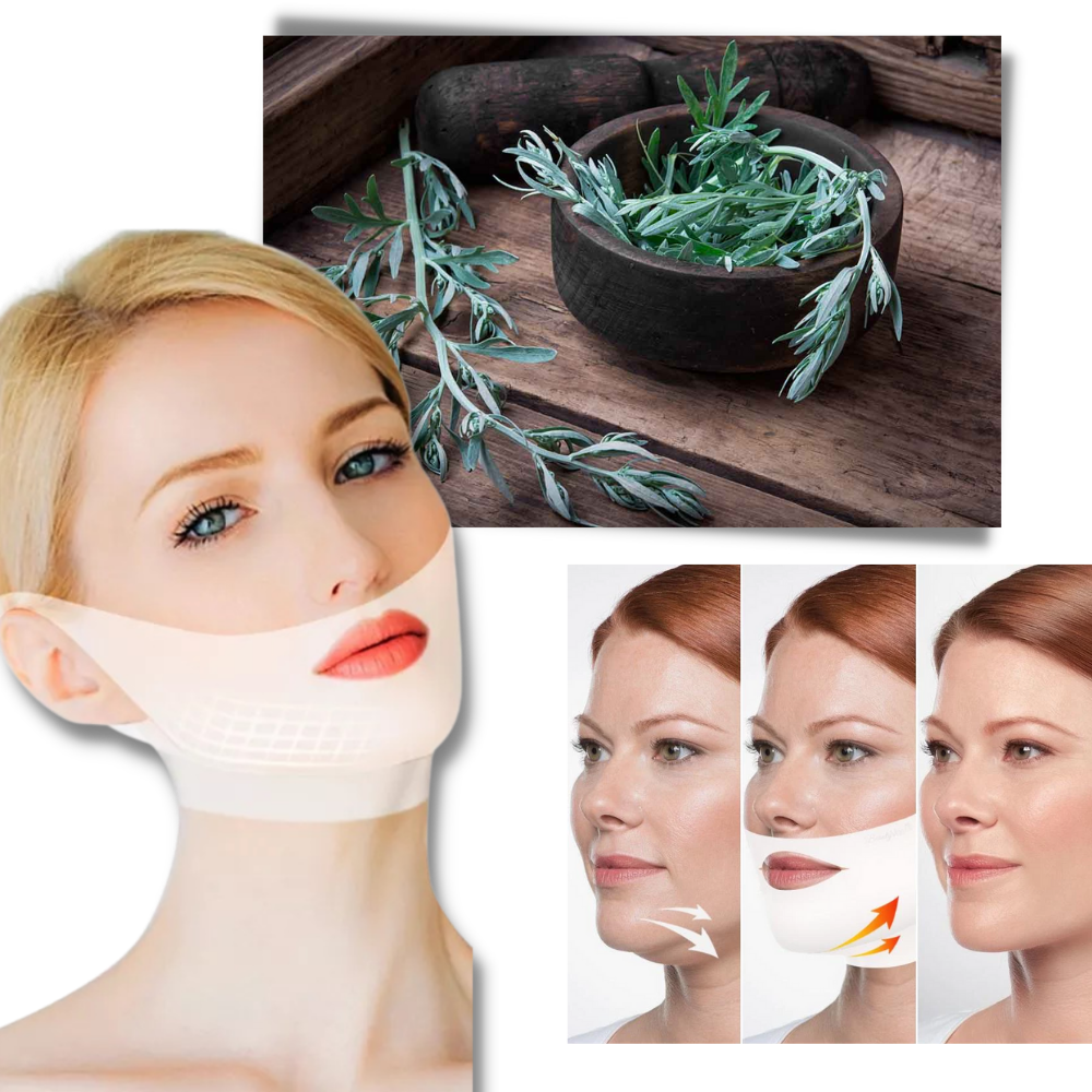 Masque liftant et amincissant pour le visage