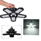 Lumière de garage avec 5 panneaux pliables