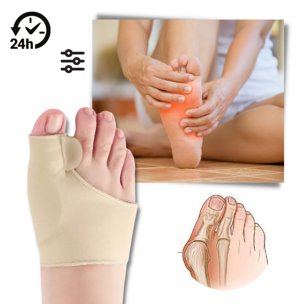 Correcteur d'oignons de pieds en gel