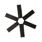 Support de récipients pliable et hexagonal