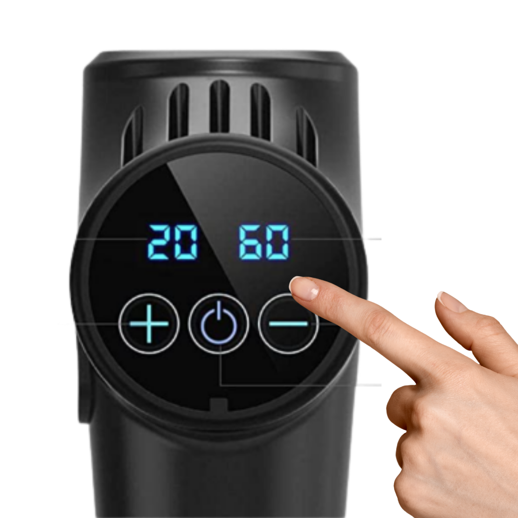 Pistolet de massage multi vitesse