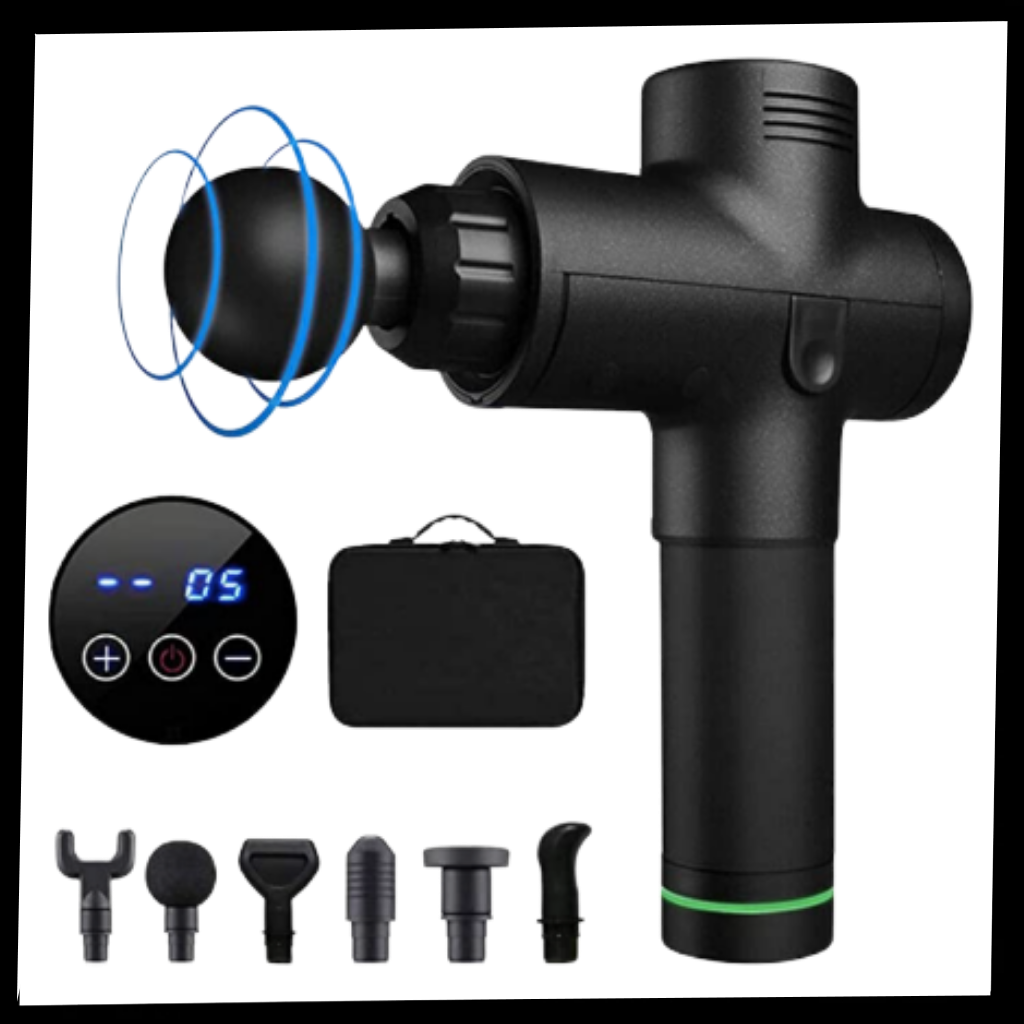 Pistolet de massage multi vitesse