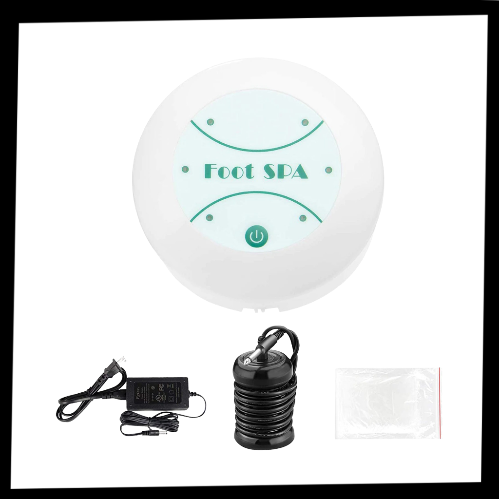 Bain de pieds détox ionique