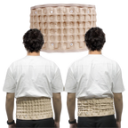 Ceinture gonflable de soutien lombaire par décompression