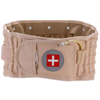 Ceinture gonflable de soutien lombaire par décompression