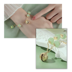 Bracelet à cloche en jade de Hetian