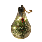 Ampoule Boule de Noël Transparente à LED