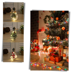 Ampoule Boule de Noël Transparente à LED