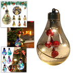 Ampoule Boule de Noël Transparente à LED