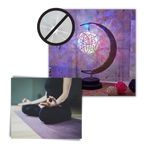 Lampe led "Lune" enchantée