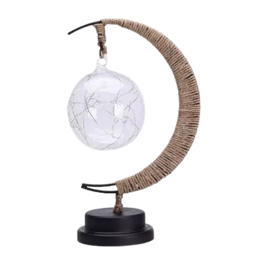 Lampe led "Lune" enchantée
