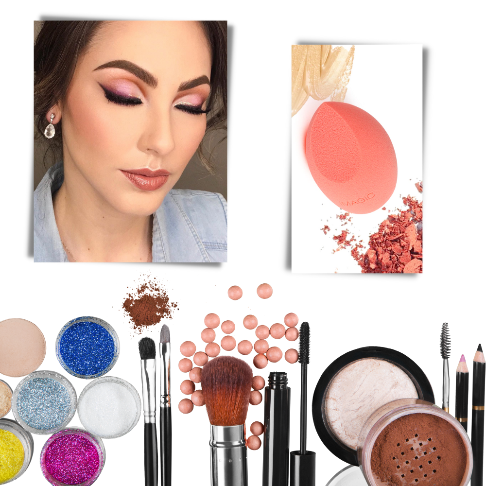 Éponge douce pour le maquillage