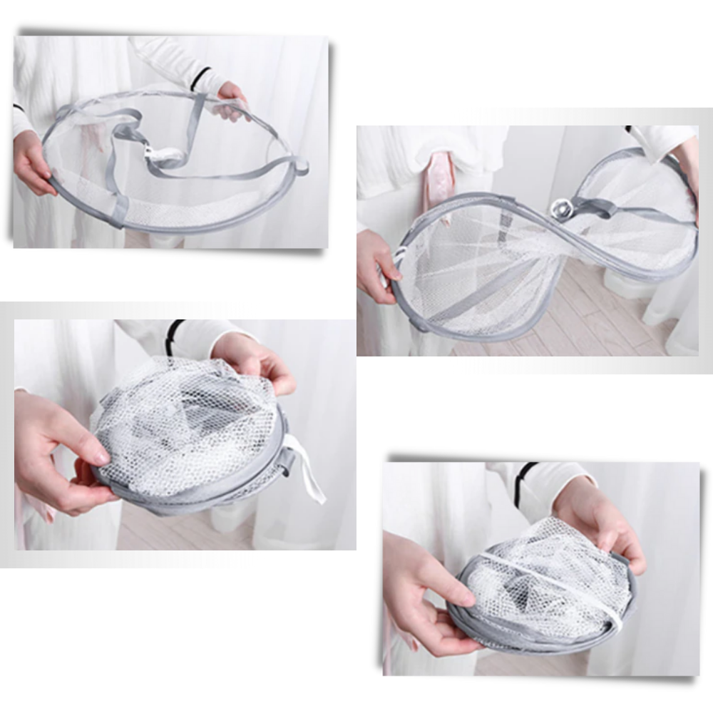Séchoir en maille suspendu pour vêtements