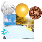 Bâche magnétique pour pare-brise