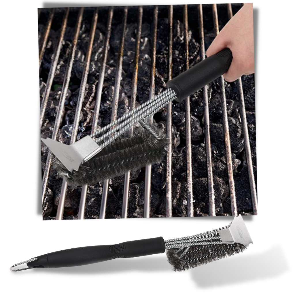 Brosse de nettoyage barbecue