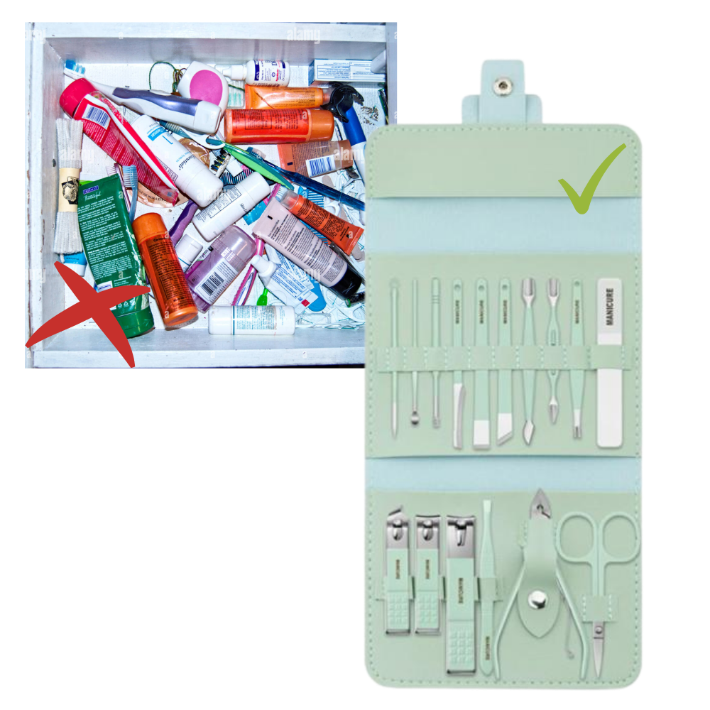 Ensemble de manucure portable