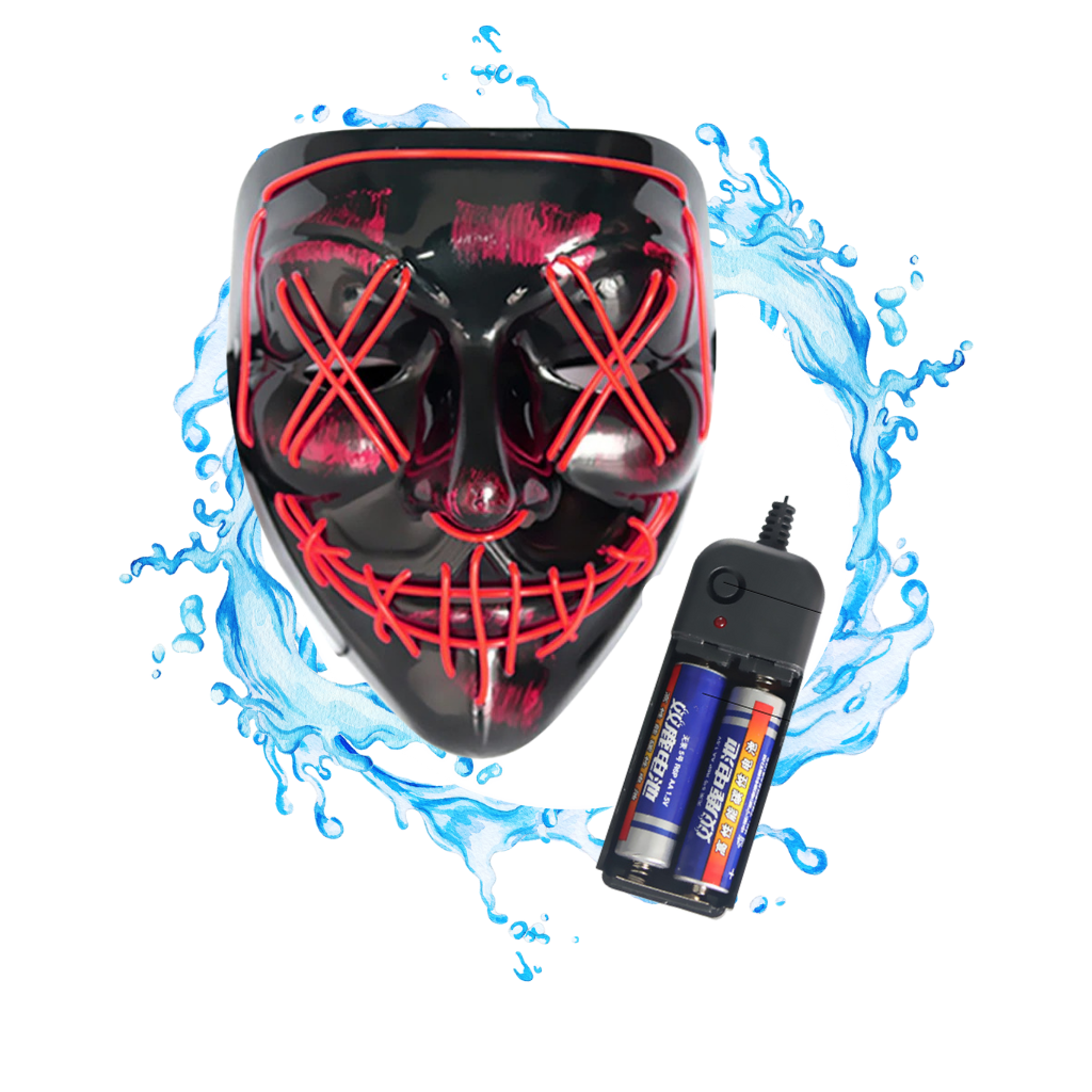 Masque à néon LED