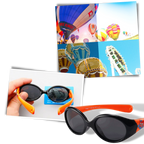 Lunettes de soleil polarisées pour bébé avec sangle de 0 à 3 ans