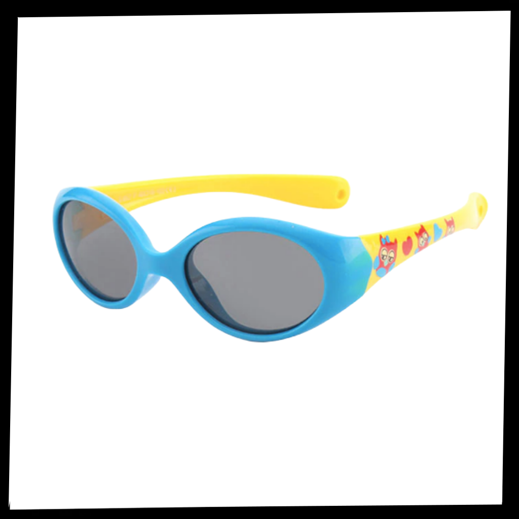 Lunettes de soleil polarisées pour bébé avec sangle de 0 à 3 ans