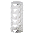 Lampe de luxe en cristal pour table