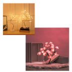 Lampe ravissante en forme de rosier