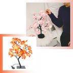 Lampe ravissante en forme de rosier