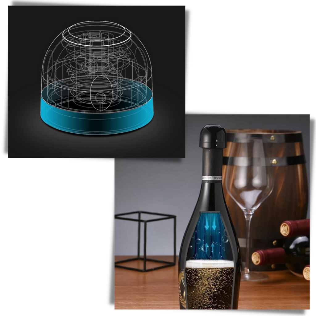 Bouchon de bouteille réutilisable