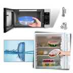 6 couvercles extensibles en silicone