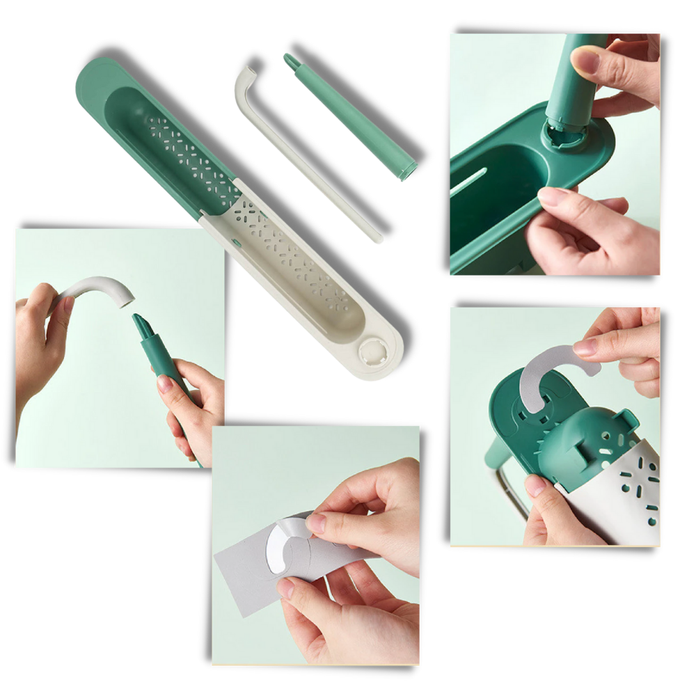 Support de rangement extensible pour évier