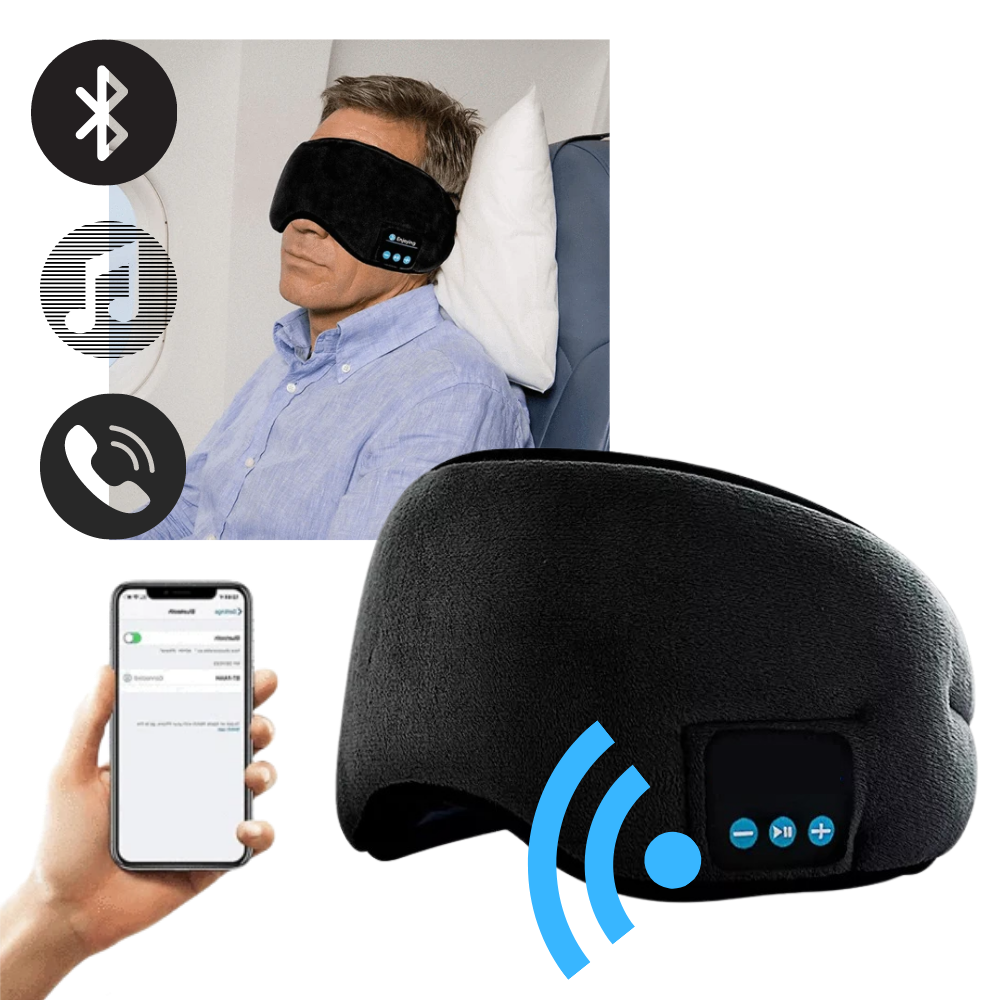 Masque de sommeil à Bluetooth
