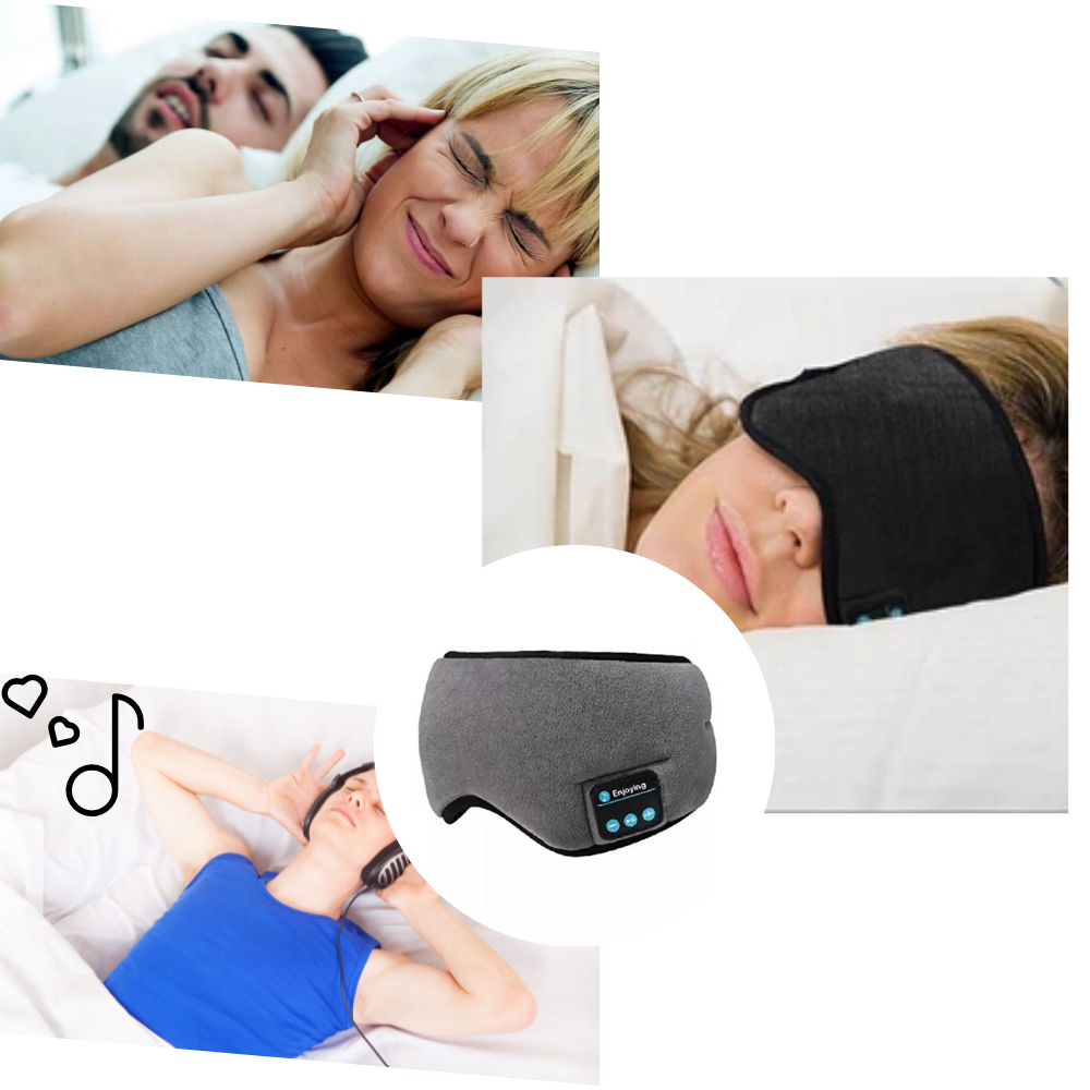Masque de sommeil à Bluetooth