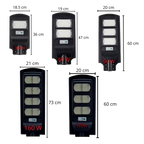LED d'extérieur à énergie solaire avec détection de mouvement