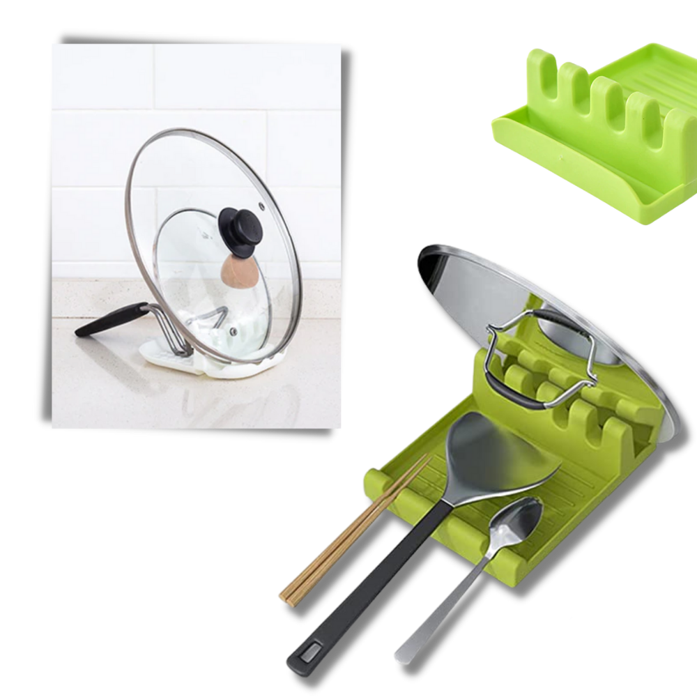 Support d'ustensiles pour spatules et cuillères