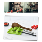 Support d'ustensiles pour spatules et cuillères