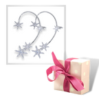 Paire de boucles d'oreilles à clip en zircone