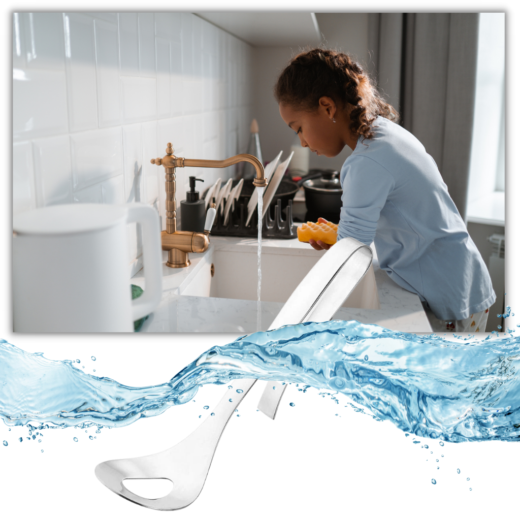 Cuillère à boulettes de viande en acier inoxydable