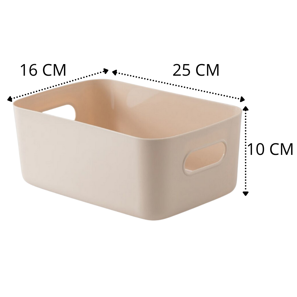 Panier de rangement polyvalent en plastique
