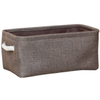 Panier à linge élégant avec poignées en corde