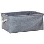 Panier à linge élégant avec poignées en corde