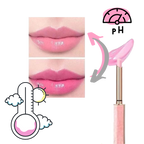 Rouge à lèvres hydratant à température variable