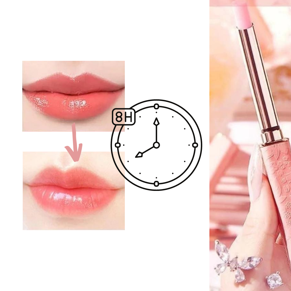 Rouge à lèvres hydratant à température variable