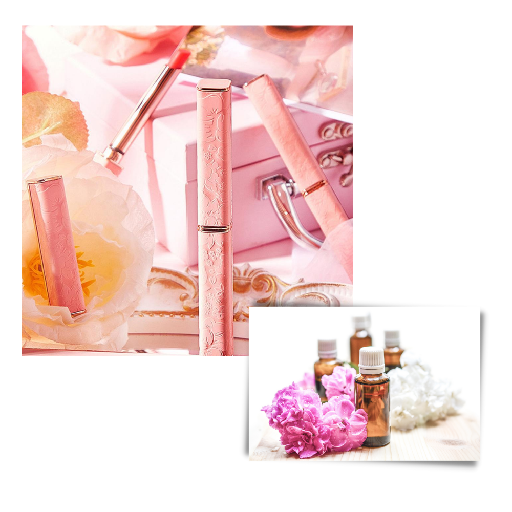 Rouge à lèvres hydratant à température variable