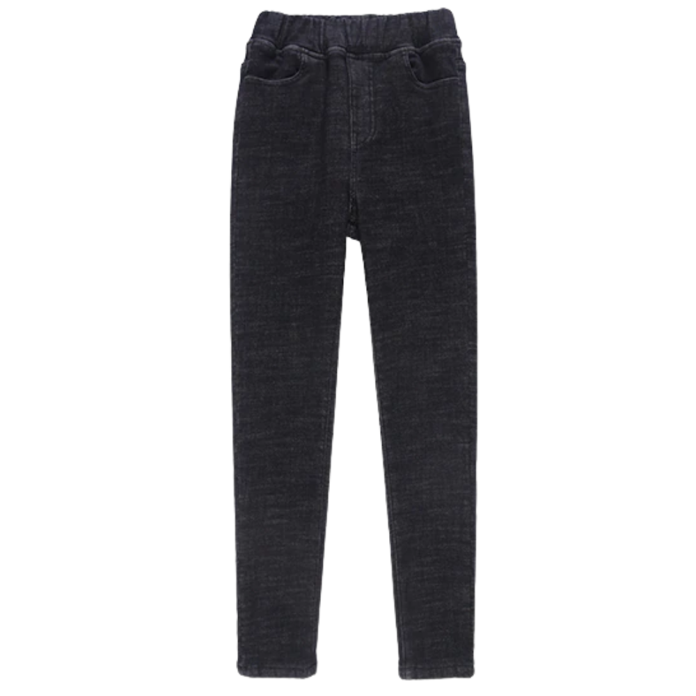 Jegging en laine polaire thermique pour femmes