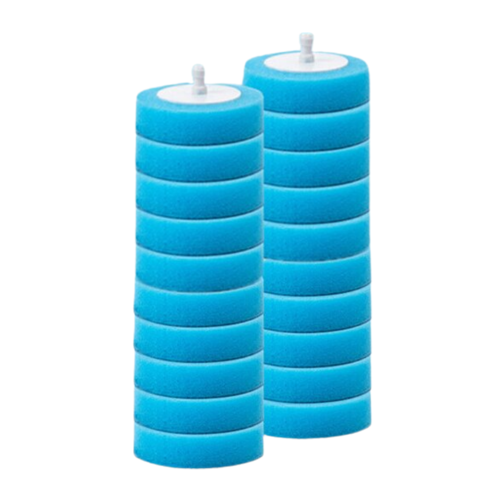 Ensemble de brosses de toilettes jetables