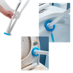 Ensemble de brosses de toilettes jetables